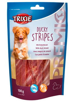 Trixie 31537 PREMIO Ducky Stripes лакомства для собак с уткой