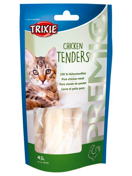 Trixie 42735 Chicken Tenders Лакомство для кошек, отварное куриное филе