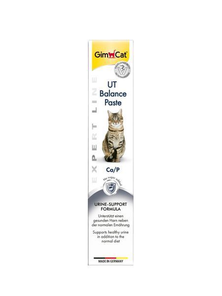 Витамины GimCat Expert Line UT Balance для кошек паста для почек и мочевыводящих путей 50 гр