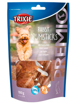 Trixie 31546 PREMIO Rabbit Drumsticks лакомства для собак с кроликом