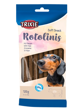 Trixie 3155 Soft Snack Rotolinis лакомства для собак с рубцом
