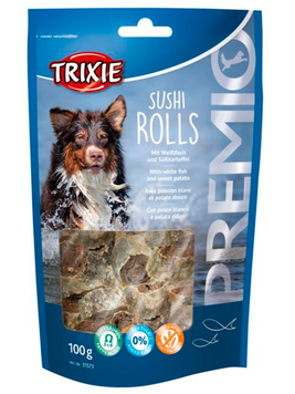 Trixie 31573 Sushi Rolls лакомства для собак с рыбой