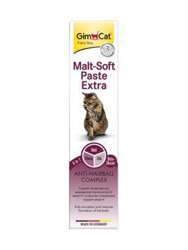 Паста GimCat Every Day Malt-Soft Paste Extra для котів для виведення шерсті зі шлунку 20 гр