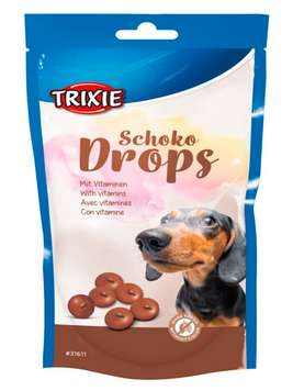 Trixie 31611 Chocolate Drops лакомства для собак со вкусом шоколада