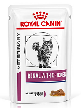 Royal Canin Renal Chicken Gravy Вологий корм з куркою для кішок при нирковій недостатності