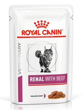 Royal Canin Renal Beef Feline Gravy Вологий корм для кішок при нирковій недостатності з яловичиною
