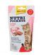Вітамінні ласощі GimCat Nutri Pockets для котів для виведення шерсті з яловичиною та солодом 60 гр