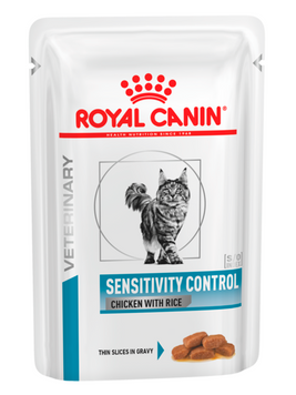 Royal Canin Sensitivity Control Chicken with Rice Gravy Ветеринарна дієта для котів при небажаній реакції на корм