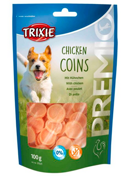 Trixie 31531 PREMIO - ChickenCoins Мягкие лакомства для собак с курицей