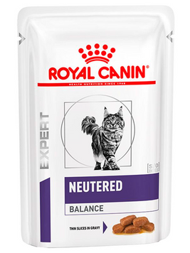 Royal Canin Neutered Balance Gravy Вологий корм для стерилізованих кішок, схильних до набору ваги